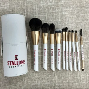 Makeup brushes with packaging